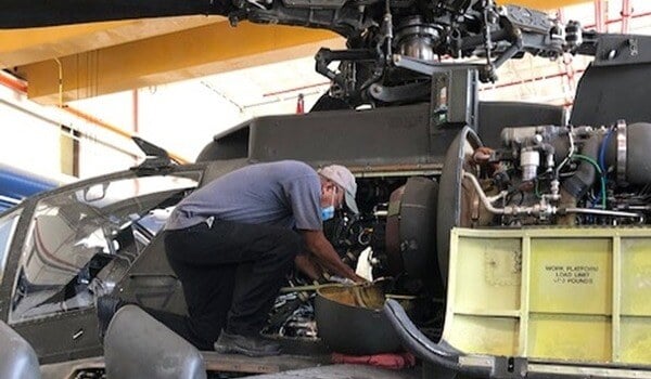 repairing vehicle